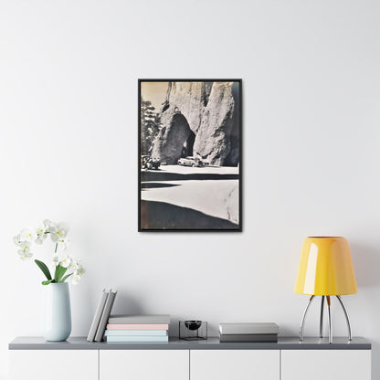 At the Needles Gallery Canvas Wraps Vertical Frame 20″ x 30″ Premium Gallery Wraps (1.25″) Black