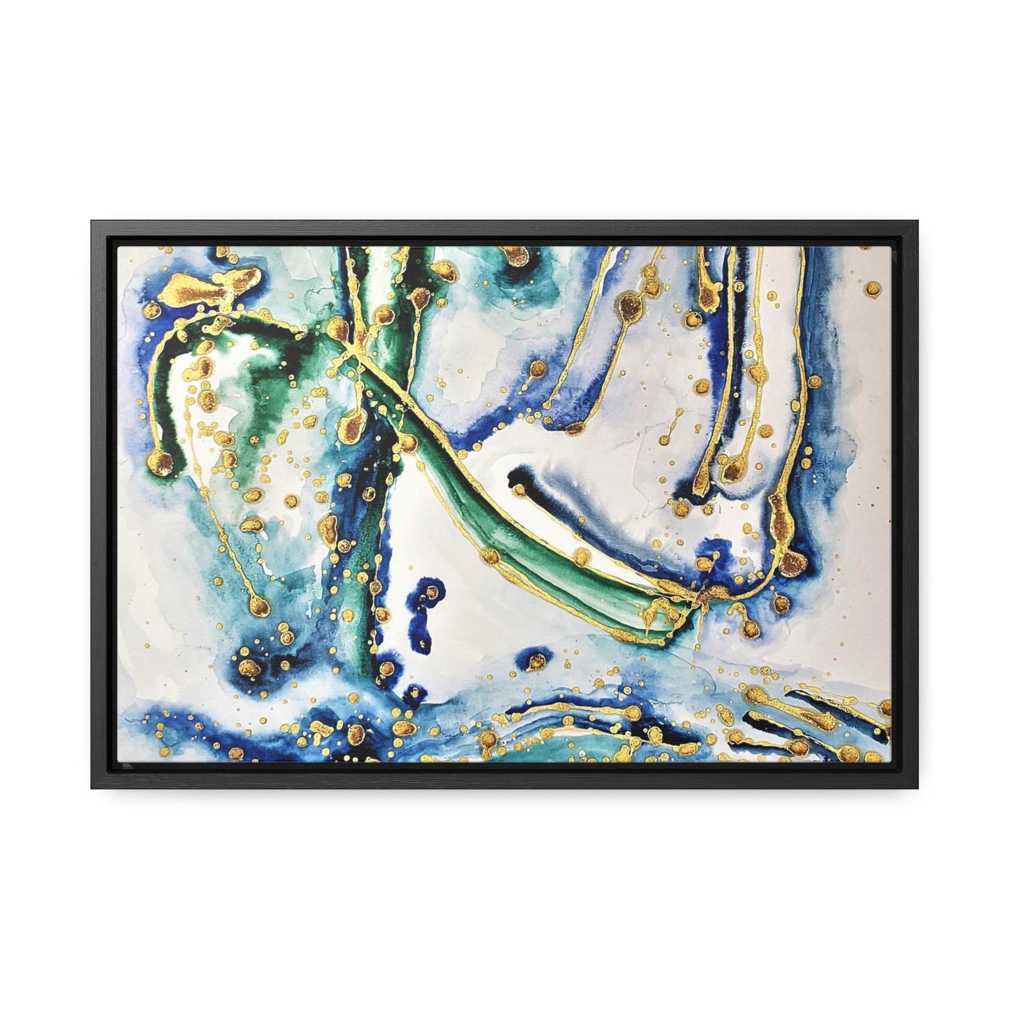 Blue Willow Gallery Canvas Wraps, Horizontal Frame