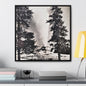 Castle Geyser Yellowstone Gallery Canvas Wraps Square Frame 24″ x 24″ Premium Gallery Wraps (1.25″)