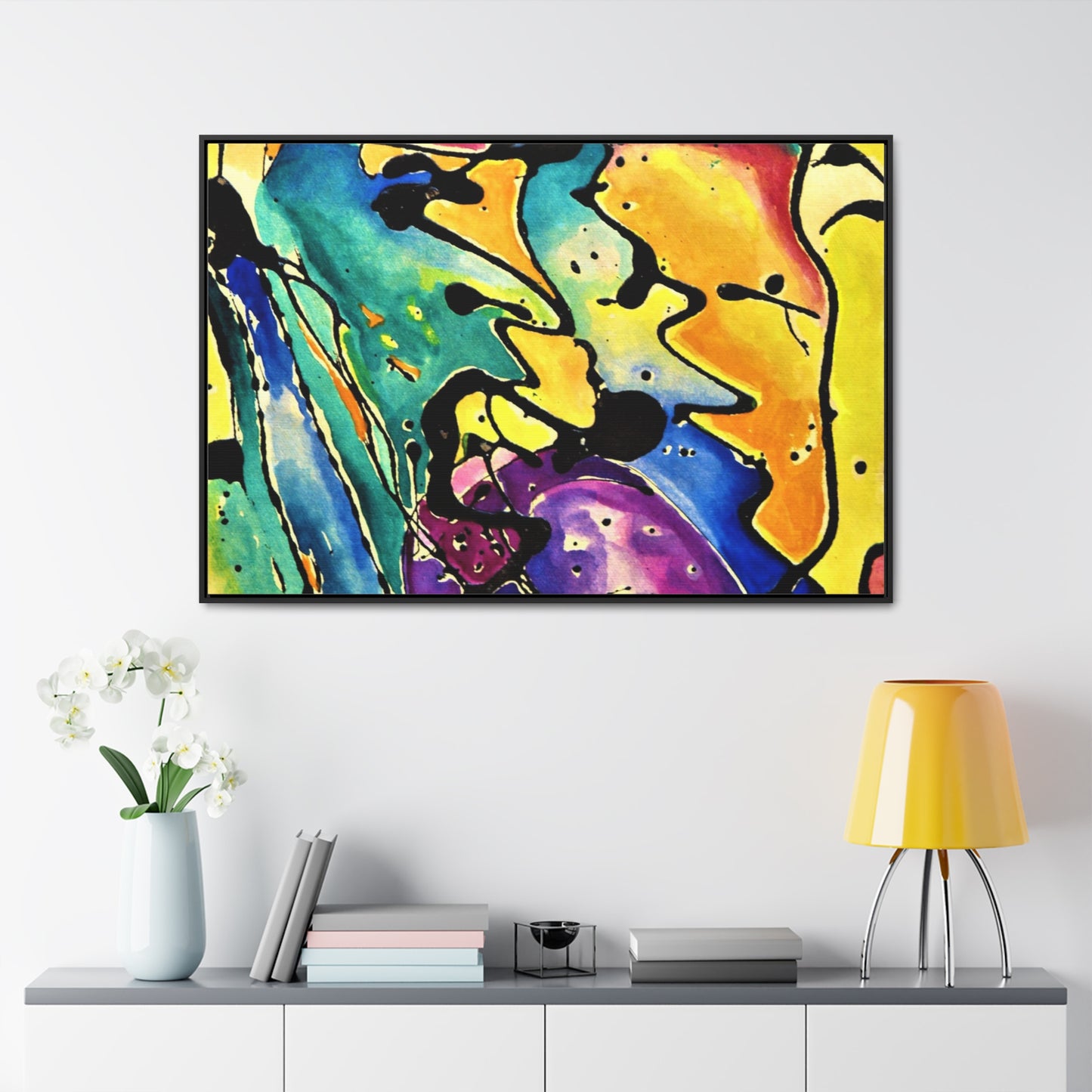 Sing Gallery Canvas Wraps, Horizontal Frame