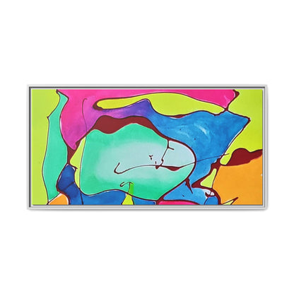 Kool Kid Matte Canvas Framed - Kia Day Design