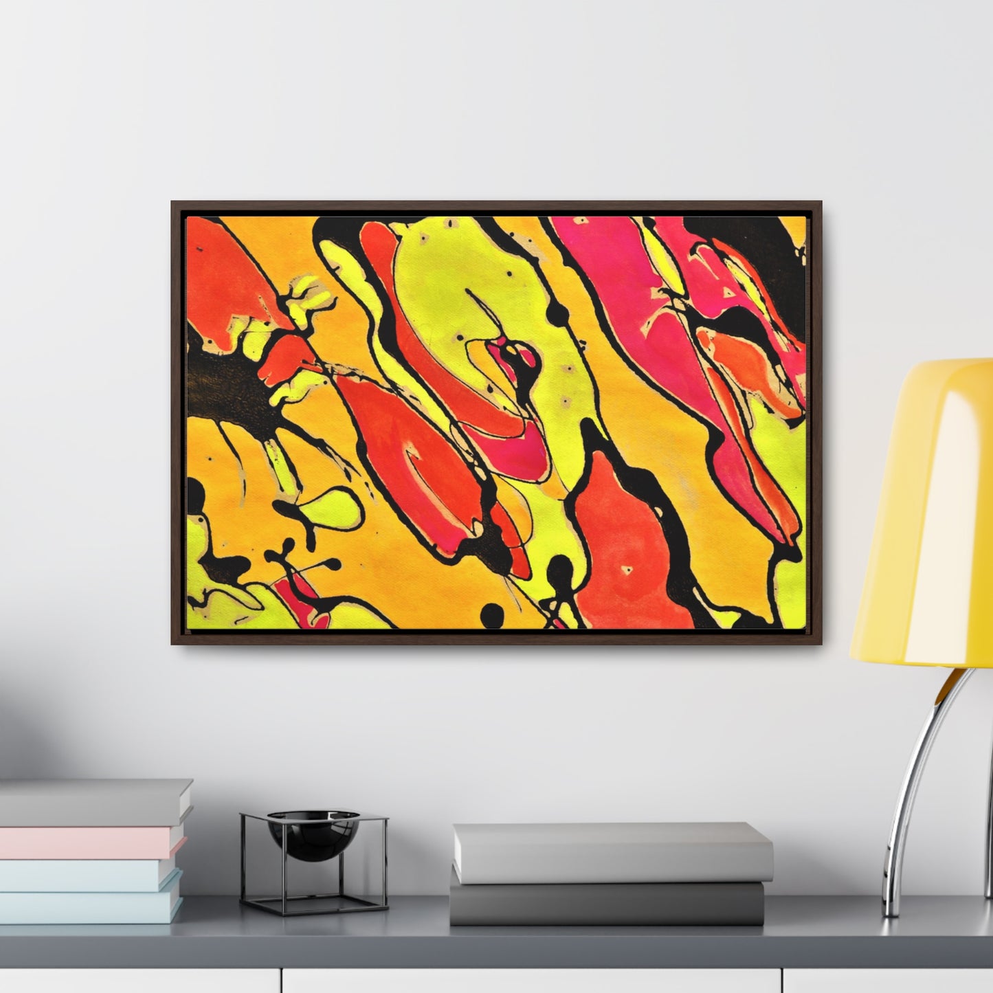 80's Rapture Gallery Canvas Wraps, Horizontal Frame