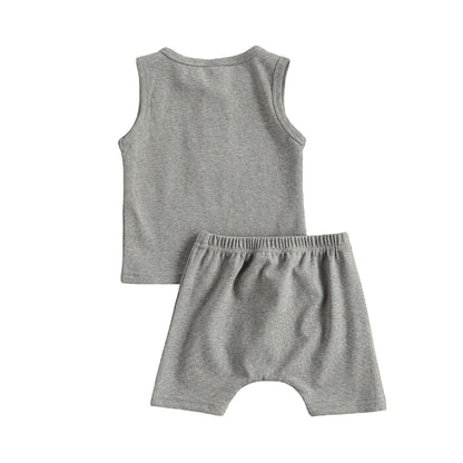 Babies Summer Tank and Shorts Set