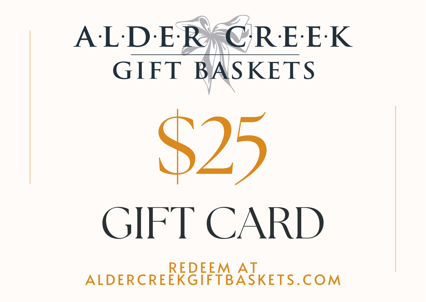 Alder Creek Gift Baskets Gift Card- Alder Creek Gift Baskets- {{Product type}}