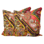 Tache Intricate Floral Paisley Chevron Hanging Gardens Cushion Cover 2-Pieces (HS3148) - 18 x 18 | 2-pack - Euro Sham / Cushion Cover