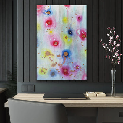 Raining Blooms Acrylic Prints 24" x 36" (Vertical) Glossy