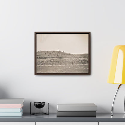 Outside Philip South Dakota Gallery Canvas Wraps Horizontal Frame 16″ x 12″ Walnut Premium Gallery Wraps (1.25″)