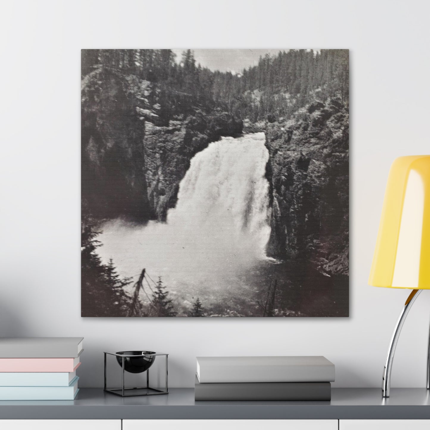 Upper Falls Yellowstone Canvas Gallery Wraps