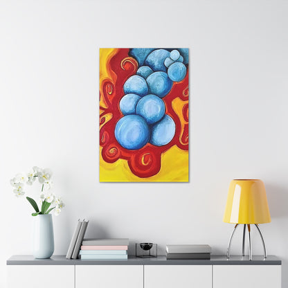 Blue Balls Canvas Gallery Wraps