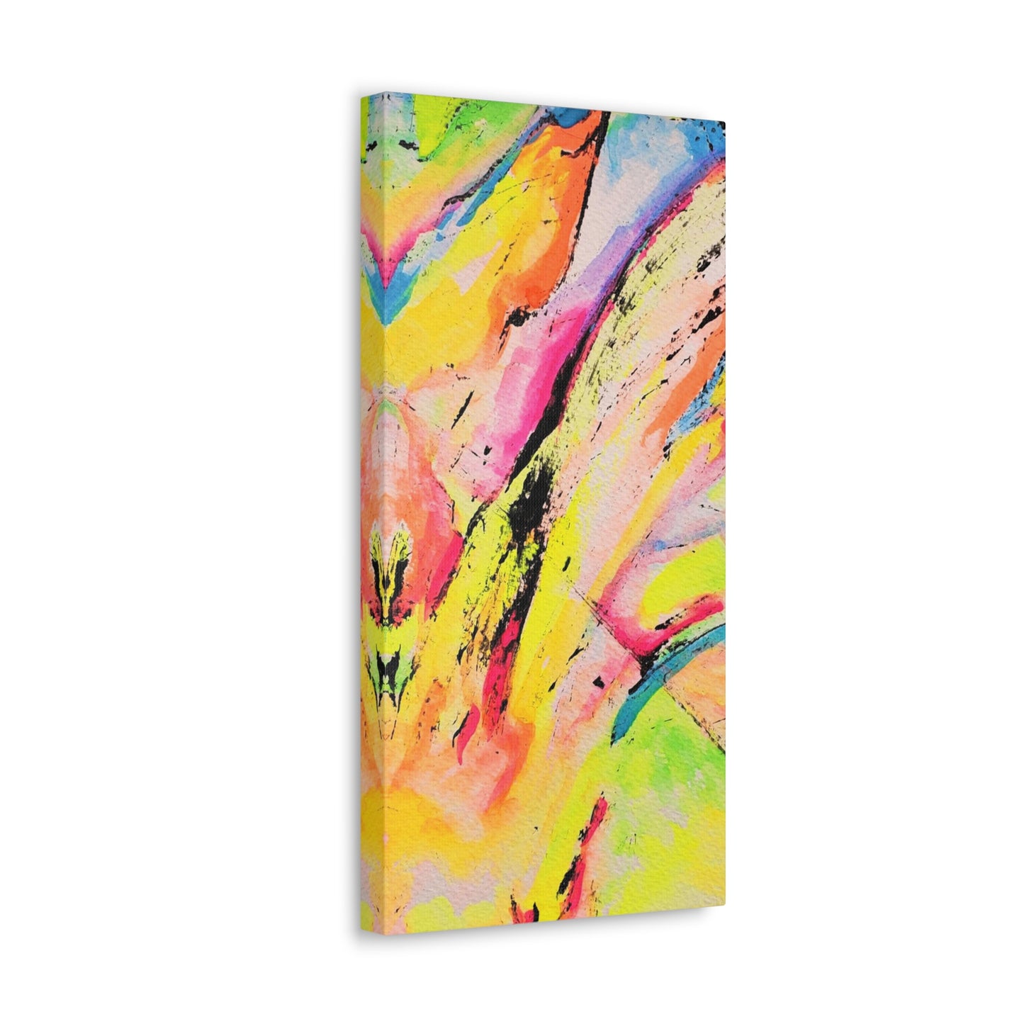 Neon Fire Canvas Gallery Wraps