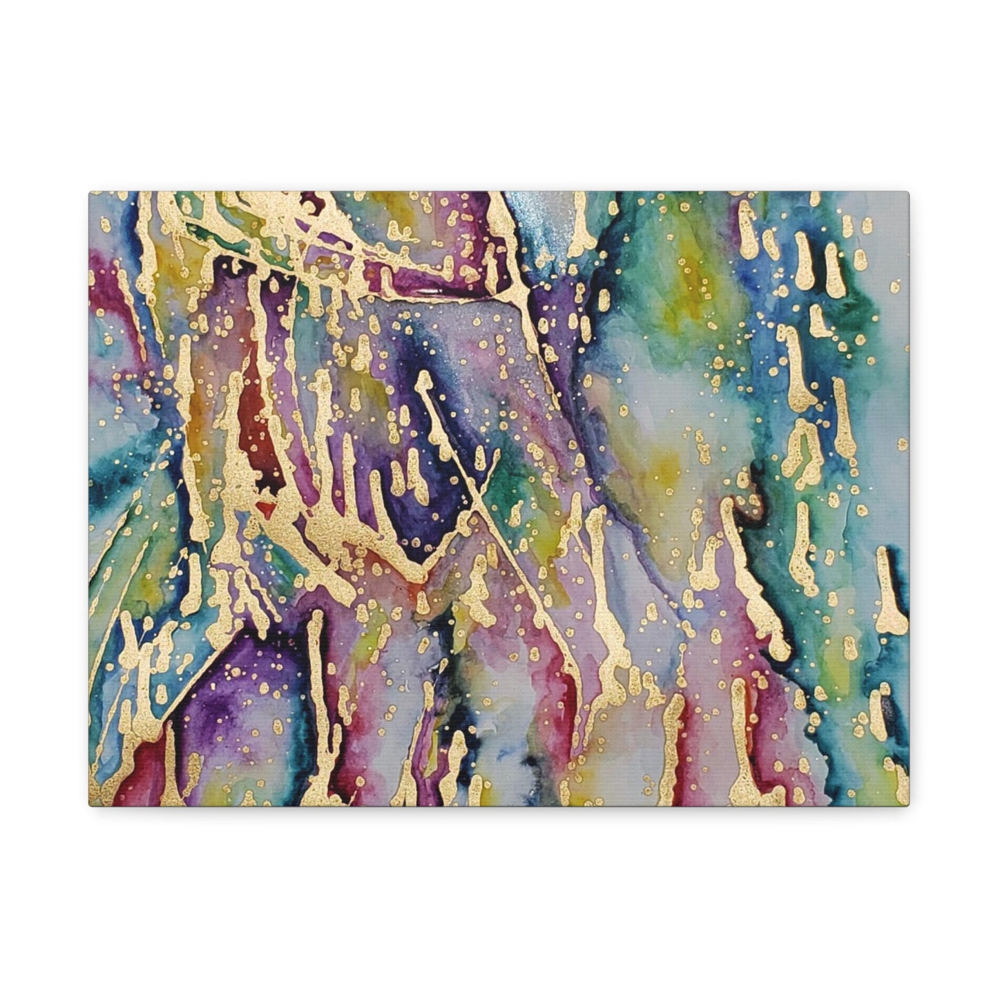 Purple Rain Canvas Gallery Wraps