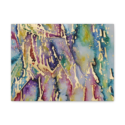 Purple Rain Canvas Gallery Wraps 16″ x 12″ 1.25"