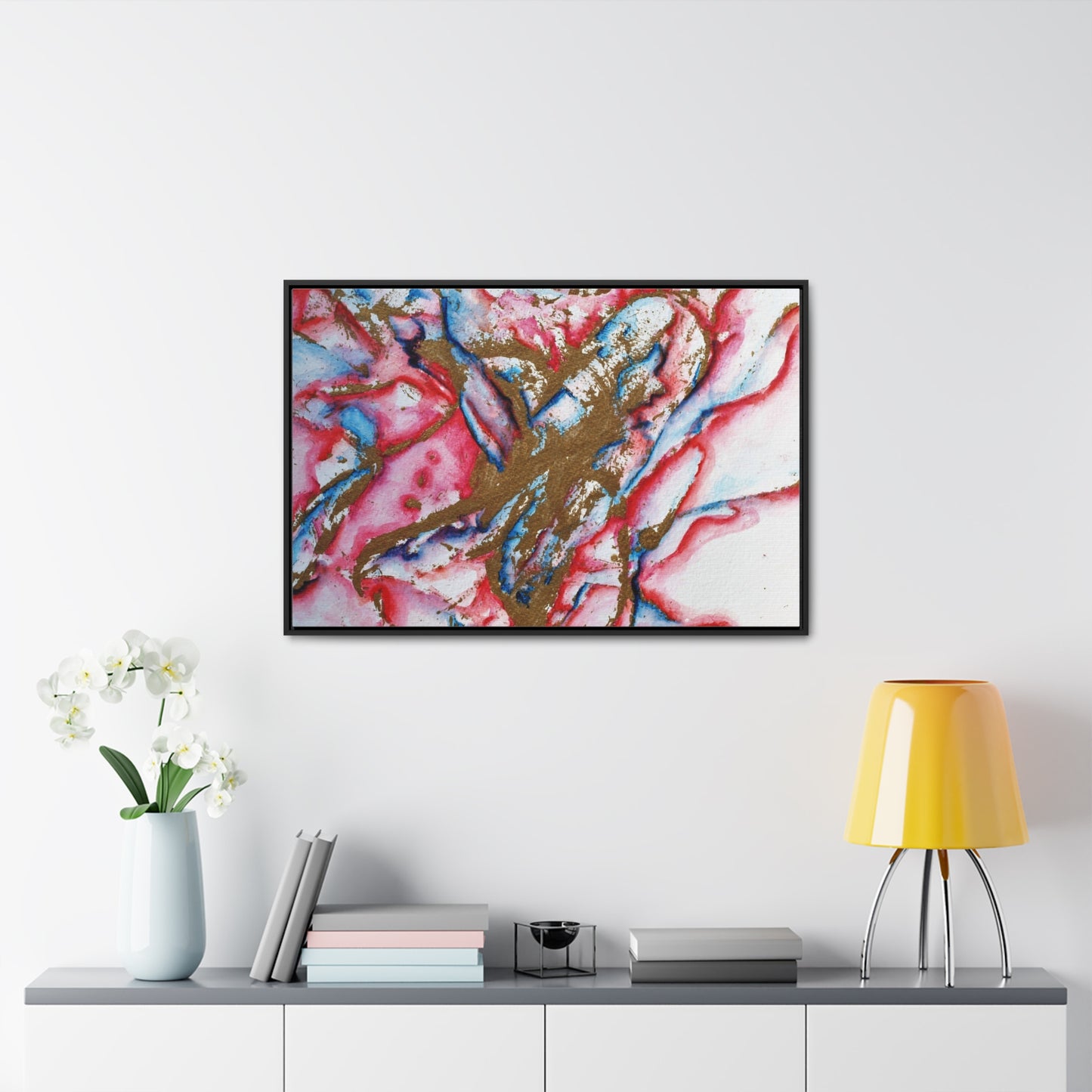 Abstract Love Gallery Canvas Wraps, Horizontal Frame