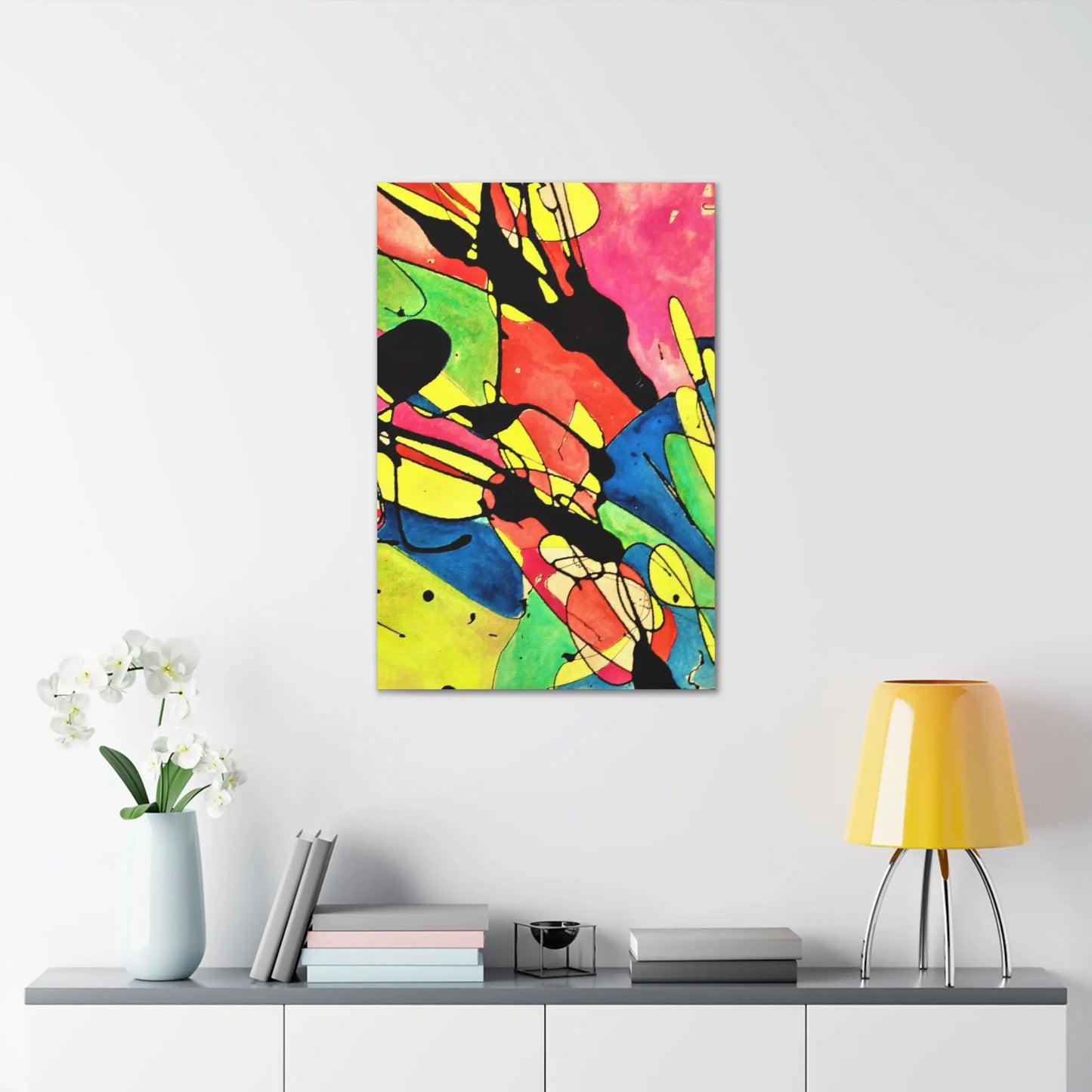 Exploding Earth Canvas Gallery Wraps 24″ x 36″ 1.25"
