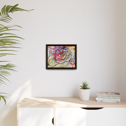 The Eye Framed Art Print - Kia Day Design