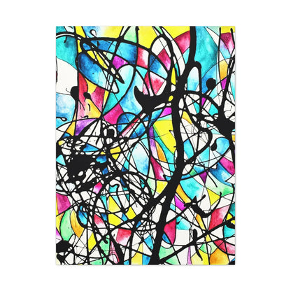 Kaleidoscope Canvas Gallery Wraps 30″ x 40″ 1.25"