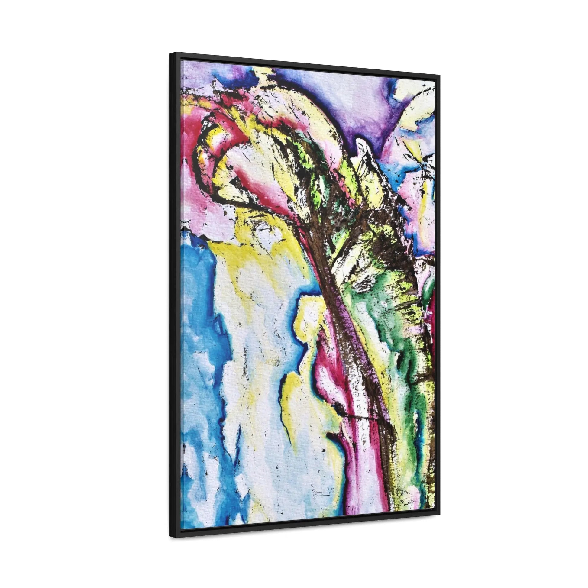 Calla Lilies Gallery Canvas Wraps, Vertical Frame