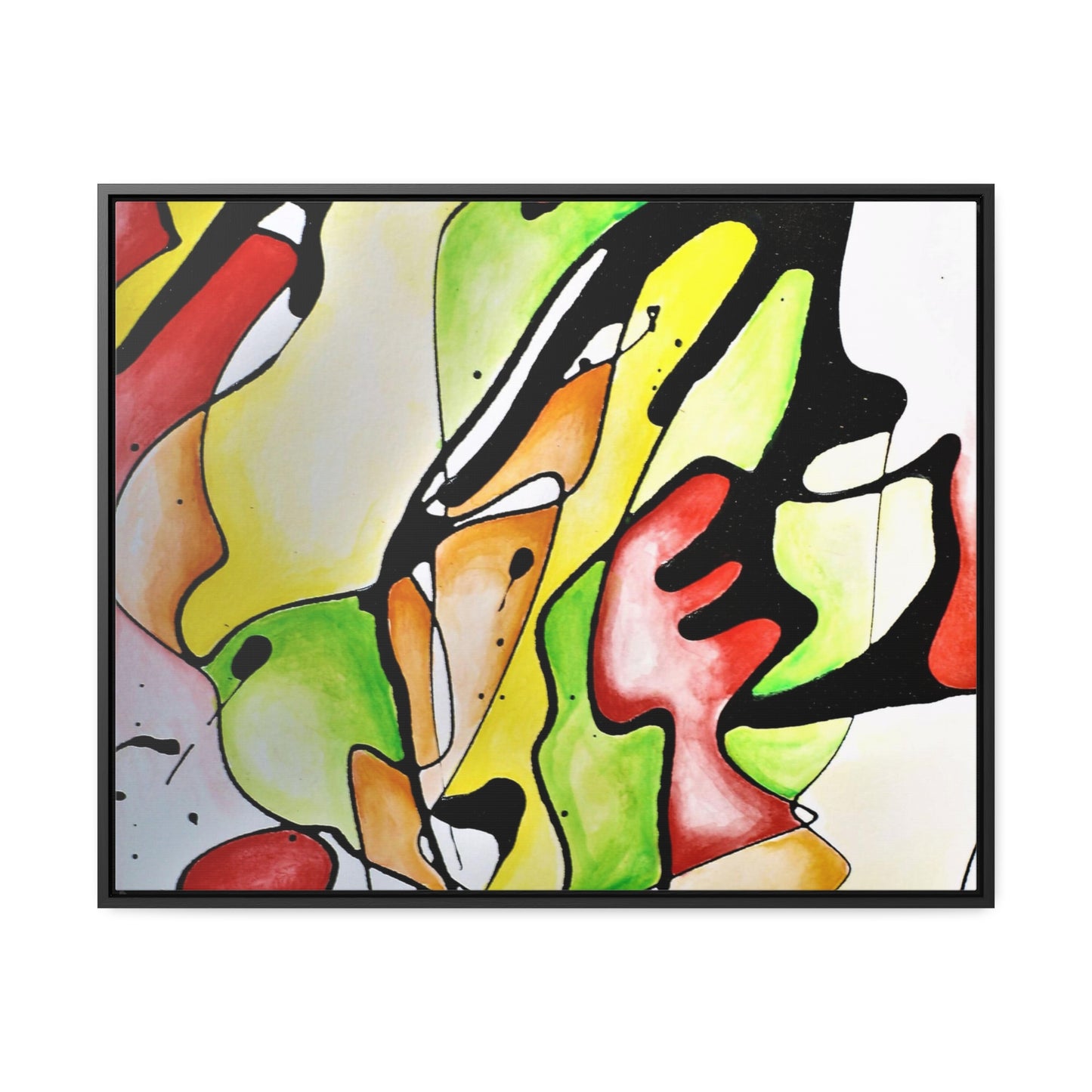 Red Mushroom Gallery Canvas Wraps, Horizontal Frame