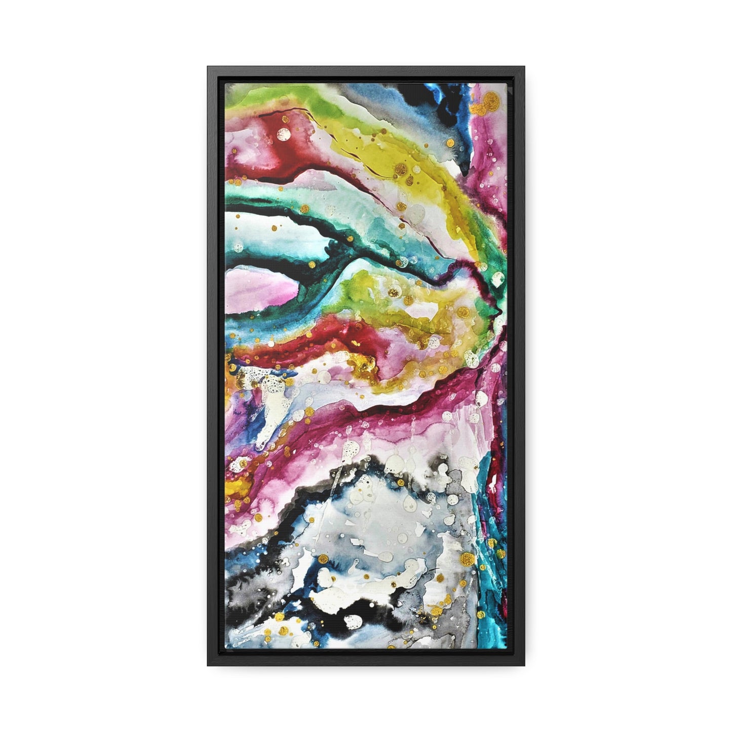 Cosmic Face Gallery Canvas Wraps, Vertical Frame