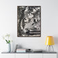 Eagles Nest Rock Yellowstone Gallery Canvas Wraps Vertical Frame 30″ x 40″ 1.25" Walnut