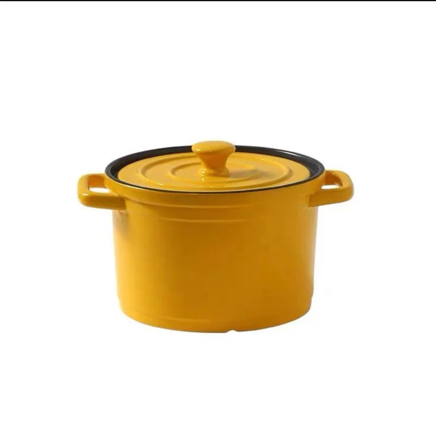 Classic Durable Colorful Ceramics Enamel Casserole Pot Dutch Oven