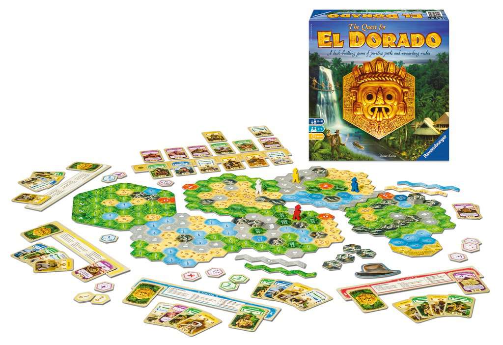 The Quest for El Dorado - - Board Game