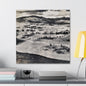 Springs at top of Jupiter Terrace Yellowstone Canvas Gallery Wraps 24″ x 24″ 1.25"