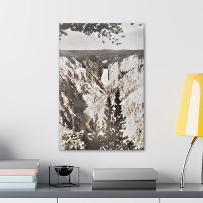Artists Point Yellowstone Canvas Gallery Wraps 16″ x 24″ 1.25"