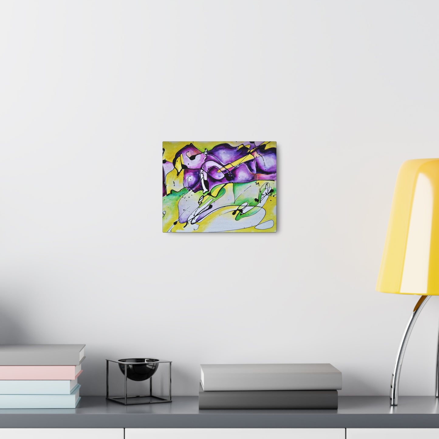 Purple Mountains Canvas Gallery Wraps