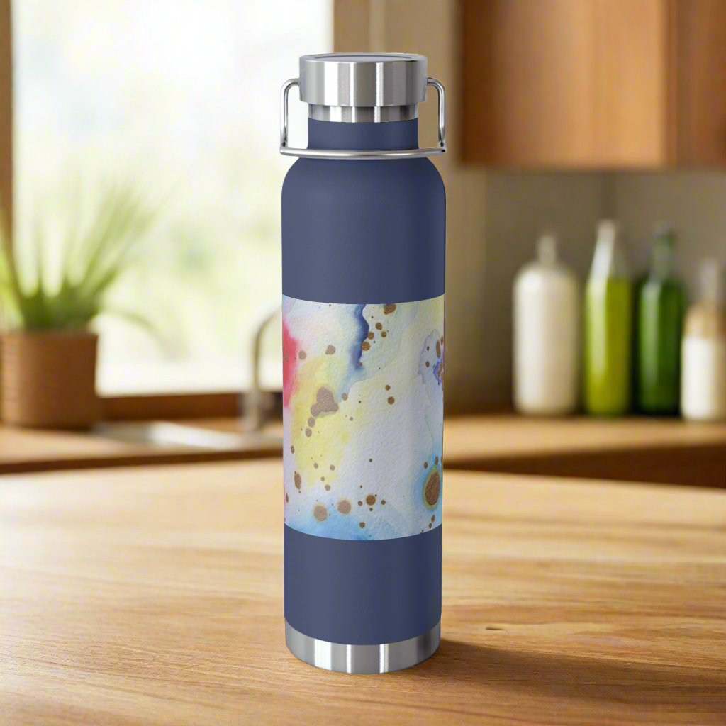 Purple Swirl 22oz Vacuum Insulated Bottle