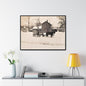 Milk Man Gallery Canvas Wraps Horizontal Frame 40″ x 30″ Black 1.25"