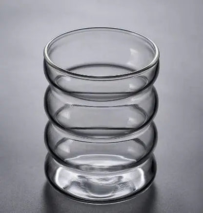 Colored Spiral Drinking Glass - Kia Day Design