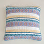 Tache Cotton Patchwork Blue Yellow Old World Hummingbirds Garden Euro Sham (JHW-936) - 26 x 26 - Euro Sham / Cushion Cover
