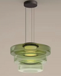 Dining Light - Three Green 45×33cm - light