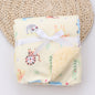Cartoon Printed Baby Blanket - Yellow lion 76x102CM - baby blanket