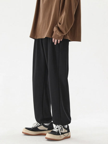 Men's Plus Size Casual Loose-Fit Sweatpants - -