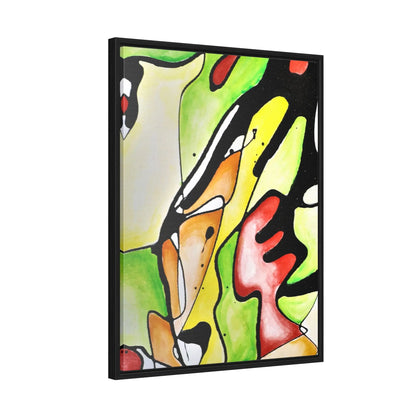 Red Mushroom Gallery Canvas Wraps, Vertical Frame