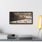 Rockefeller Plaza Easter 1945 Gallery Canvas Wraps Horizontal Frame 20″ x 10″ Walnut 1.25"