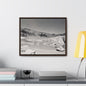 Mammoth Hot Springs Gallery Canvas Wraps Horizontal Frame 20″ x 16″ Walnut Premium Gallery Wraps (1.25″)