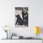 Yellowstone Black Bears Canvas Gallery Wraps 24″ x 36″ 1.25"