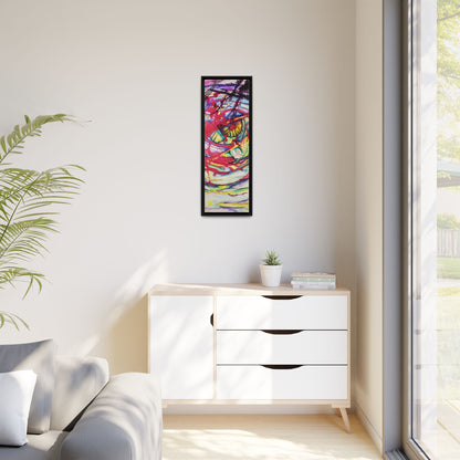 The Eye Framed Art Print - Kia Day Design