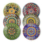EcoChic Bohemian Plate Collection - 6 Piece - n a - plate set