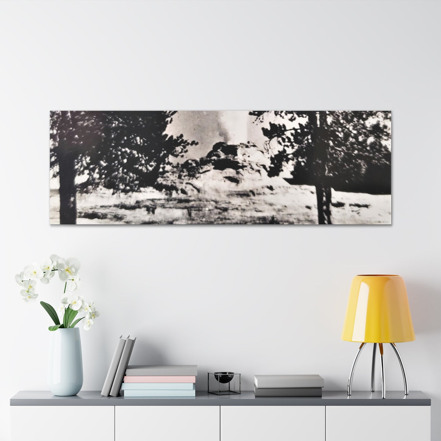 Castle Geyser Yellowstone Canvas Gallery Wraps