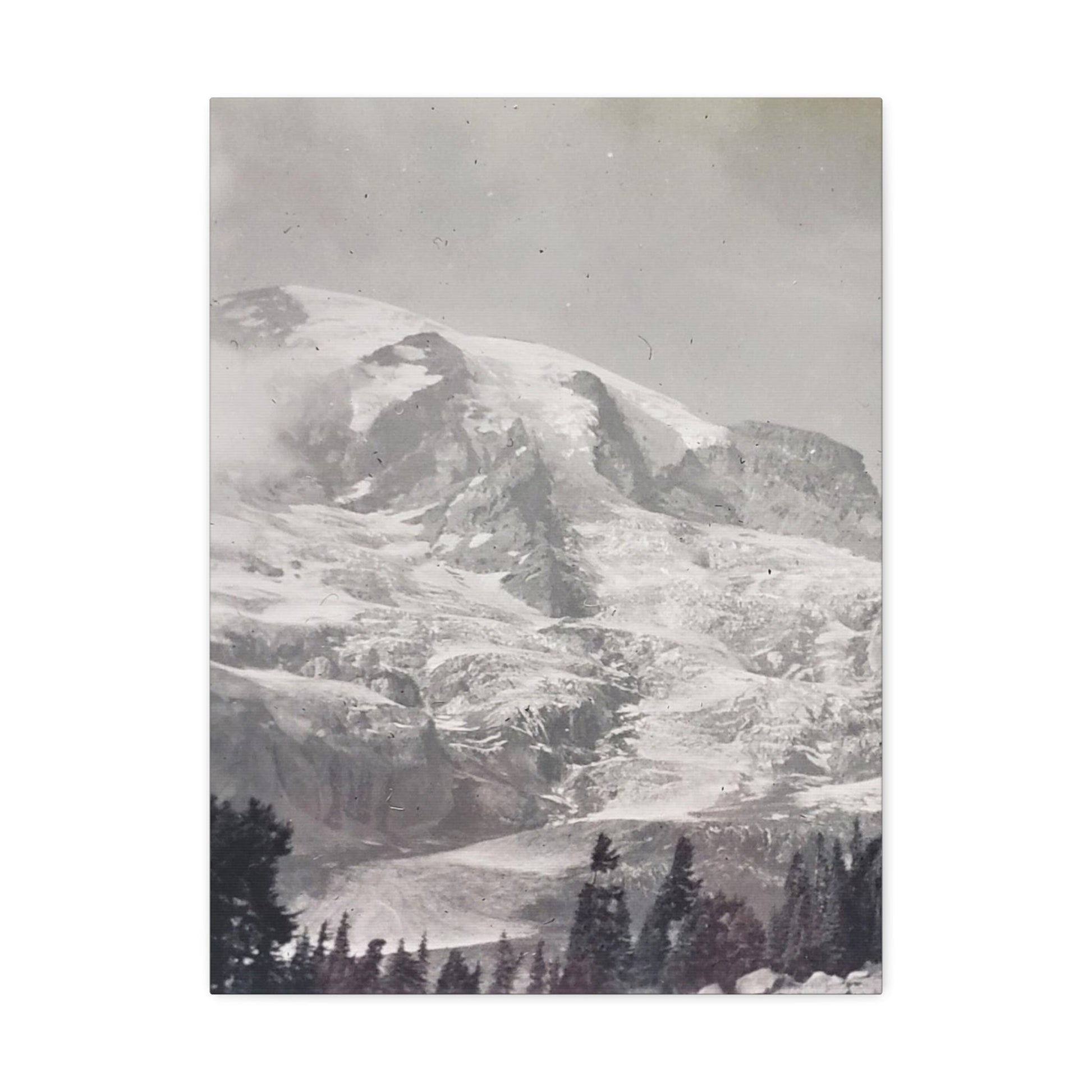 Mount Rainier Stretched Canvas