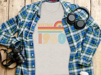Retro Vintage 1960 Graphic Design Cool Style T-Shirt- Cloud 16 Clothing Co.- {{Product type}}