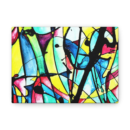 Alien Lady Canvas Gallery Wraps 7" x 5" 1.25"
