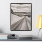 Western Road Gallery Canvas Wraps Vertical Frame 18″ x 24″ 1.25" Black