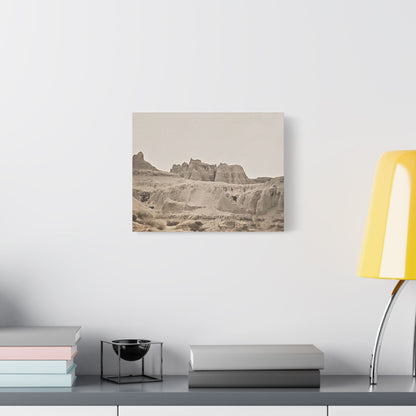 West Satin Canvas Stretched