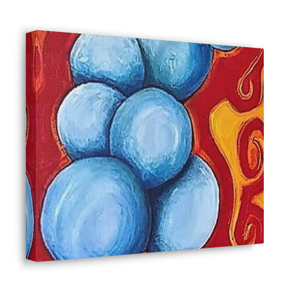 Blue Balls Canvas Gallery Wraps