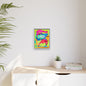 Kool Kid Matte Canvas Framed - Kia Day Design
